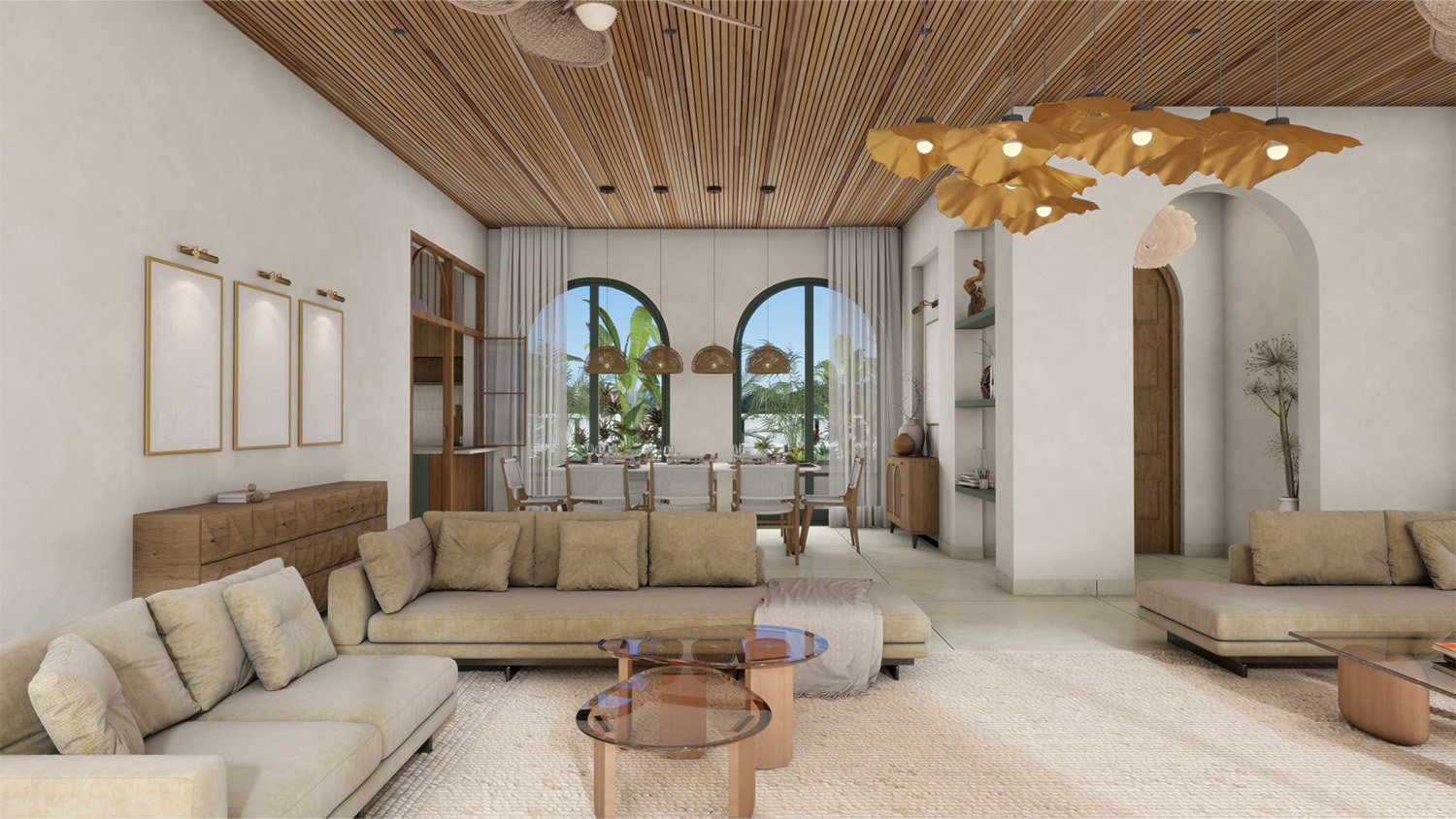 la serein powder-room view