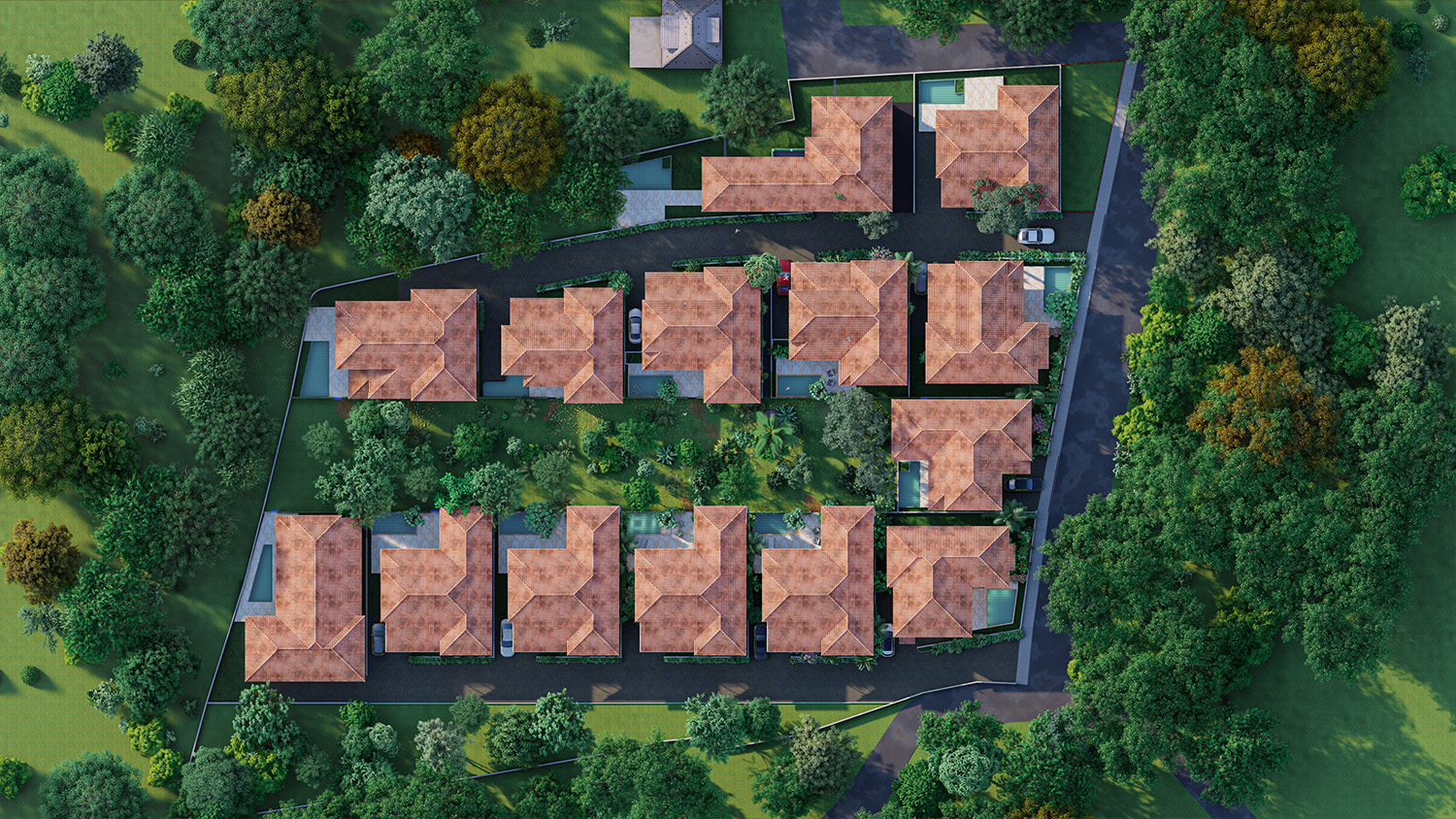 la serein powder-room view